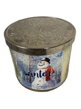 Bath Body Works  WINTER  Large 3-Wick Candle Scented New
